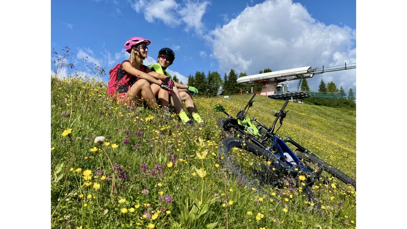 Mountain Bike & E-Bike am Monte Fertazza