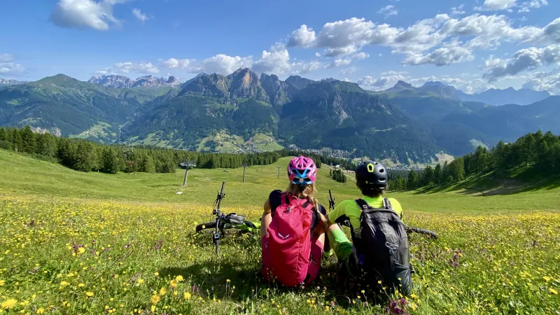 Zwischen Hütten, Wäldern und Panoramen unterwegs
