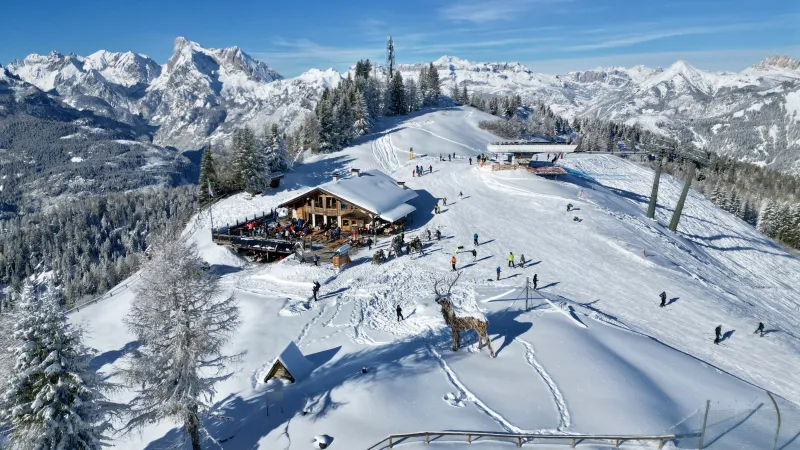 Gli impianti del Monte Fertazza